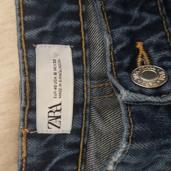 Zara Wide Leg Baggy Jeans - Picture 2 of 6